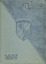 Christchurch School 1957 yearbook cover photo