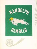 Randolph High School 1950 yearbook cover photo