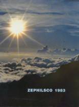 Zephyrhills High School 1983 yearbook cover photo