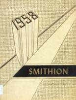 Smithsburg High School 1958 yearbook cover photo
