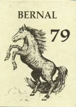 Bernal Intermediate School 1979 yearbook cover photo