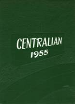 Miami Central High School 1955 yearbook cover photo