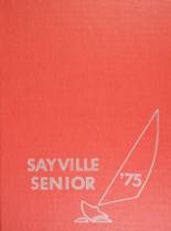Sayville High School 1975 yearbook cover photo