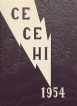 1954 Charles City High School Yearbook from Charles city, Iowa cover image