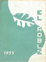 Paso Robles High School 1955 yearbook cover photo