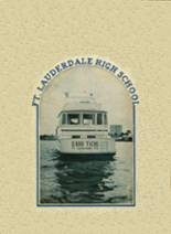 Ft. Lauderdale High School 1975 yearbook cover photo
