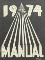 Manual High School 1974 yearbook cover photo