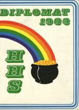 Hamilton High School 1983 yearbook cover photo