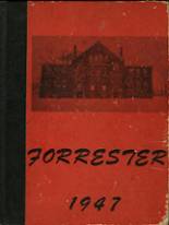 Forrest-Strawn-Wing High School 1947 yearbook cover photo