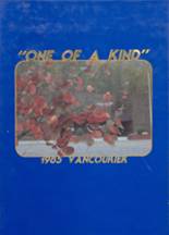 1985 Van High School Yearbook from Van, West Virginia cover image