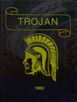 Hudson High School 1983 yearbook cover photo