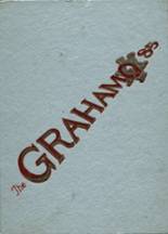 Graham High School 1985 yearbook cover photo