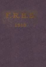 Fall River High School 1918 yearbook cover photo