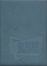Blairsville High School 1957 yearbook cover photo
