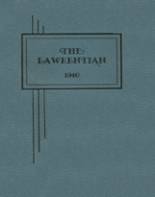 Lawrence Park High School 1940 yearbook cover photo