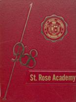 St. Rose Academy 1968 yearbook cover photo