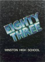 Winston R-VI High School 1983 yearbook cover photo