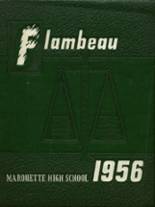 Marquette University High School 1956 yearbook cover photo