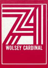 Wolsey High School 1974 yearbook cover photo