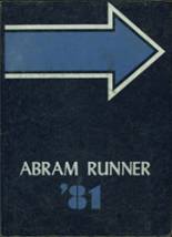 Mt. Abram Regional High School 1981 yearbook cover photo