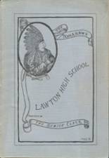 Lawton High School 1905 yearbook cover photo