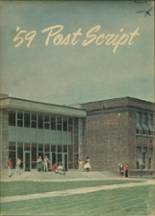 Marshalltown High School 1959 yearbook cover photo