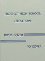 Prospect High School 1989 yearbook cover photo