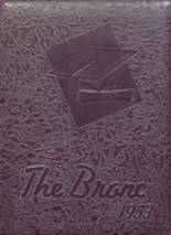 Belle Fourche High School 1953 yearbook cover photo