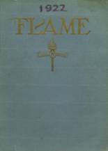 Fremont High School 1922 yearbook cover photo