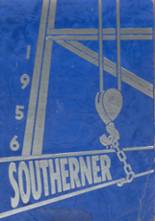 Southern High School 1956 yearbook cover photo