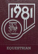 1981 Ridgewood High School Yearbook from West lafayette, Ohio cover image