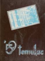 Calumet High School 1959 yearbook cover photo