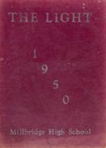 Milbridge High School 1950 yearbook cover photo