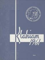 1961 Ellensburg High School Yearbook from Ellensburg, Washington cover image