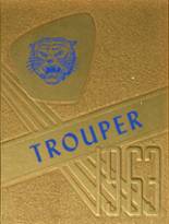 Troup County Comprehensive High School 1963 yearbook cover photo
