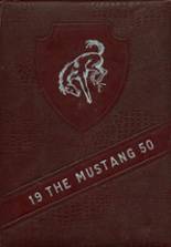 Manor High School 1950 yearbook cover photo