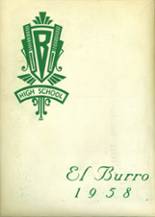 1958 Kern County Union High School Yearbook from Bakersfield, California cover image