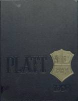 1967 Platt High School Yearbook from Meriden, Connecticut cover image