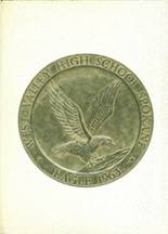 West Valley High School 1963 yearbook cover photo