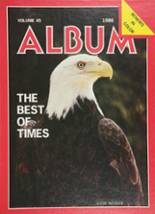 Adams High School 1986 yearbook cover photo