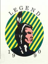 Wawasee High School 1990 yearbook cover photo
