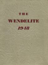 St. Wendelin High School 1948 yearbook cover photo