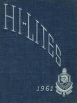 Silver Creek Central School 1961 yearbook cover photo