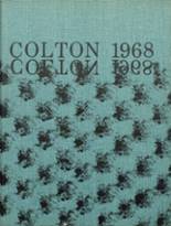 Bishop Colton High School 1968 yearbook cover photo