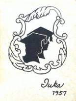 South Tama High School 1957 yearbook cover photo