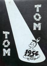 Wicomico High School 1954 yearbook cover photo