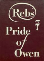 Owen County High School 1977 yearbook cover photo