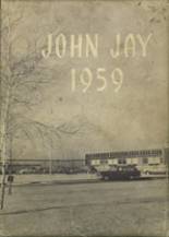 John Jay High School 1959 yearbook cover photo