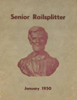 Lincoln High School 1950 yearbook cover photo