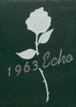 Enfield High School 1963 yearbook cover photo